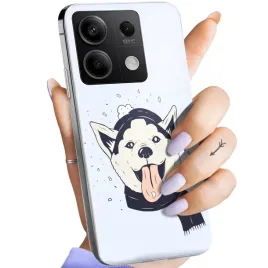etui-do-xiaomi-redmi-note-13-5g-wzory-husky-psy-pieski-obudowa-pokrowiec