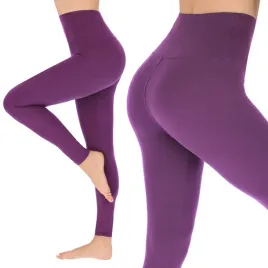 legginsy-damskie-wysoki-stan-idealnie-dopasowane-elastyczne-fioletowe-2xl