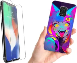 etui-na-telefon-xiaomi-redmi-note-9s-kolorowe-wzory-anime-girl-szklo