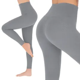 legginsy-damskie-z-wysokim-stanem-idealnie-dopasowane-elastyczne-szare-s-m