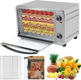 suszarka-do-zywnosci-stalowa-9-tac-timer-regulacja-temperatury-650w-gp424