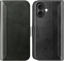 ocase-etui-skorzane-do-iphone-16-plus-z-klapka-rfid-stojak-retro-grafitowe