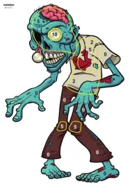 tarcze-strzeleckie-zombi-tarcza-zombie-12-sztuk