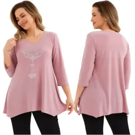 tunika-damska-duze-rozmiary-luzna-dluga-plus-size-polski-producent-bluzka