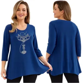 tunika-damska-duze-rozmiary-luzna-dluga-plus-size-polski-producent-bluzka