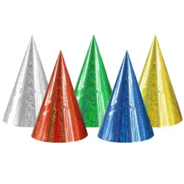 czapeczki-papierowe-holograficzne-mix-godan-100-szt