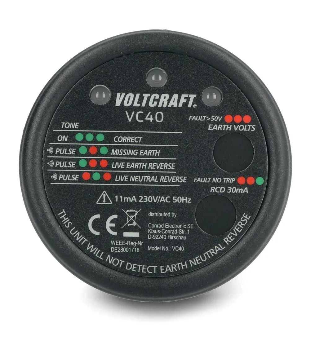 tester-gniazdek-voltcraft-vc40-300-v-stan-nowy