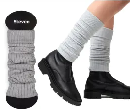 steven-092-ocieplacze-damskie-bawelna-popiel-jasny
