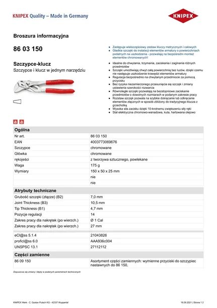 szczypce-klucz-mini-150mm-marka-knipex-informacje-dodatkowe-hartowane-szczeki