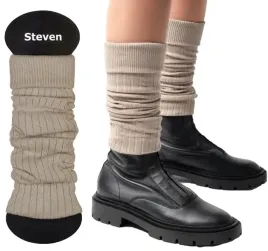 steven-092-ocieplacze-damskie-bawelna-bezowe