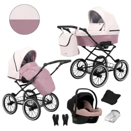 wozek-dzieciecy-kunert-romantic-3w1-czarna-rama-kolor-roz-eco
