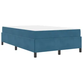 ramka-lozka-z-materacem-ciemnoniebieski-120-x-200-cm-tkanina