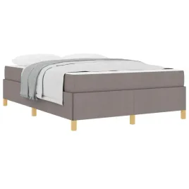 ramka-lozka-z-materacem-ciemnoszary-140-x-190-cm-tkanina