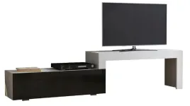 szafka-rtv-108-200cm-bialy-mat-czarny-polysk-regulowana-m108