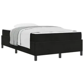 ramka-lozka-z-materacem-czarny-120-x-190-cm-tkanina