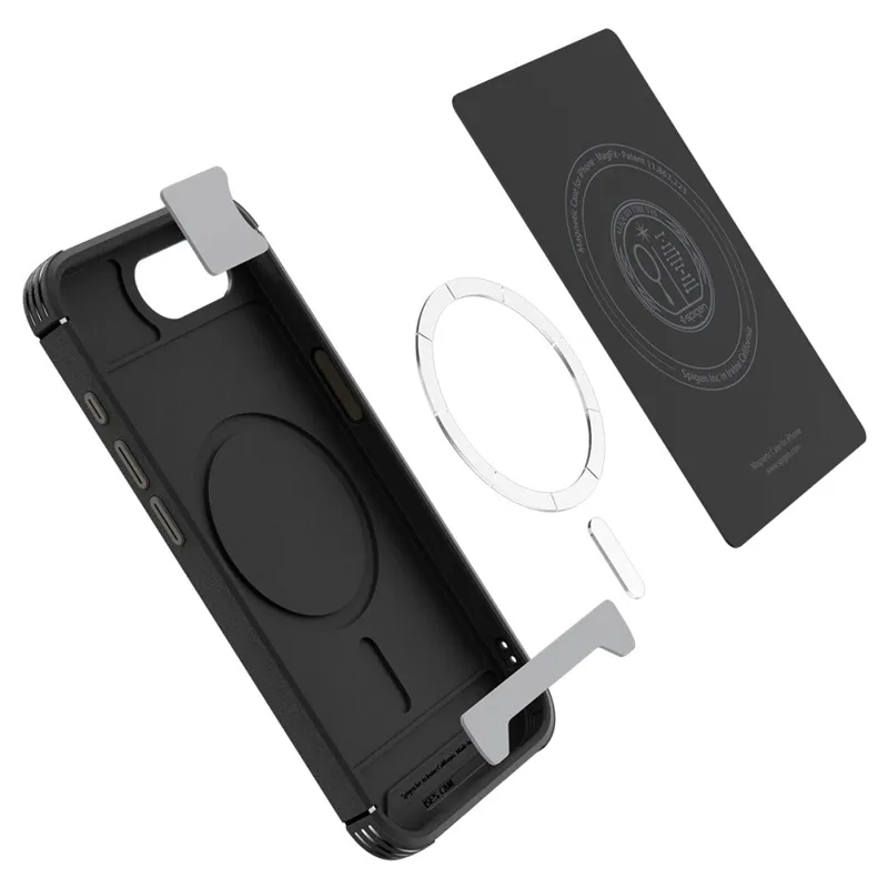 spigen-core-armor-mag-magsafe-etui-do-iphone-16e-matte-black