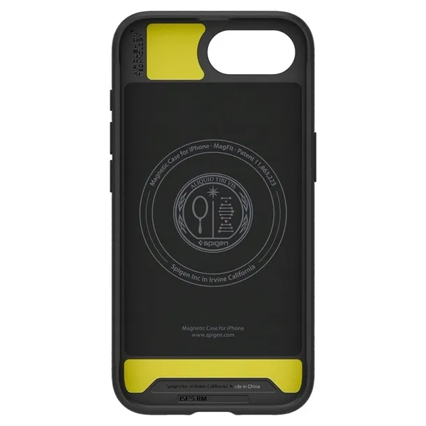 spigen-rugged-armor-mag-magsafe-etui-do-iphone-16e-matte-black-kolor-czarny