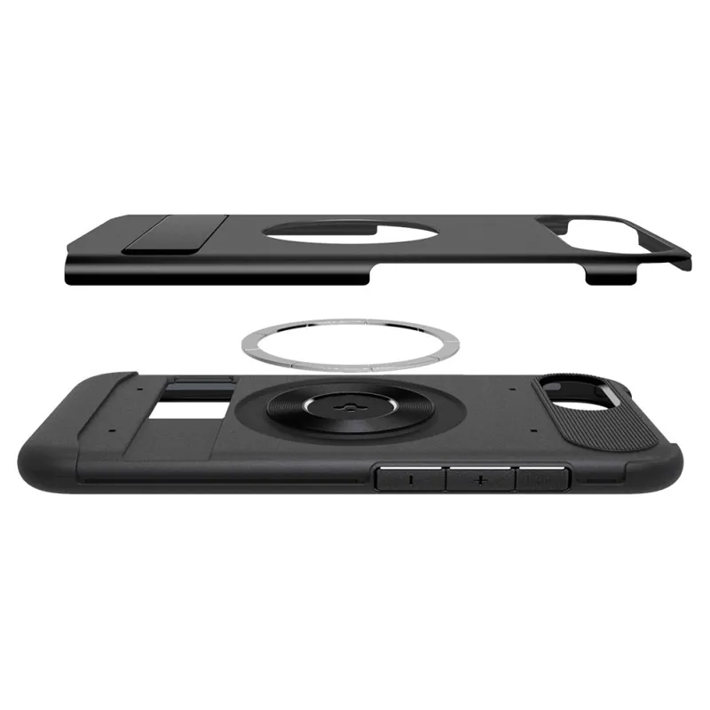 spigen-slim-armor-mag-magsafe-etui-do-iphone-16e-czarny