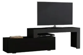 szafka-rtv-108-200cm-czarny-mat-czarny-polysk-regulowana-m108