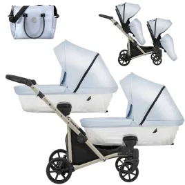 wozek-blizniaczy-kunert-ivento-duo-2w1-szampanska-rama-kolor-eco-baby