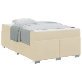 ramka-lozka-z-materacem-kremowy-120-x-200-cm-tkanina