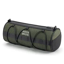 torba-rowerowa-mocowana-na-kierownice-rame-pod-siodelko-2l-zielona