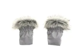 rekawice-na-raczke-wozka-kunert-kolor-szary