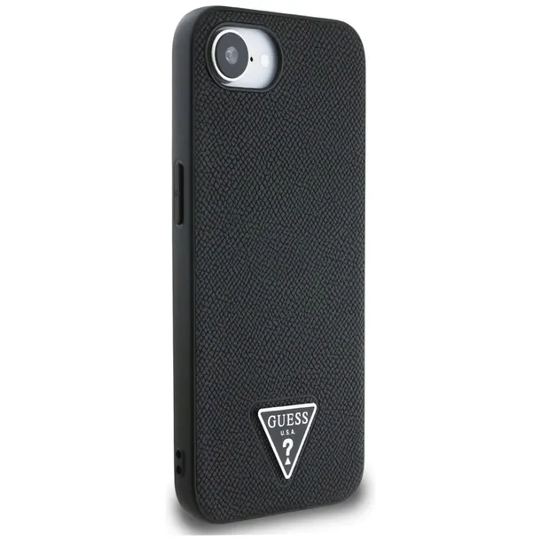 guess-grained-triangle-magsafe-etui-do-iphone-16e-czarny-typ-plecki