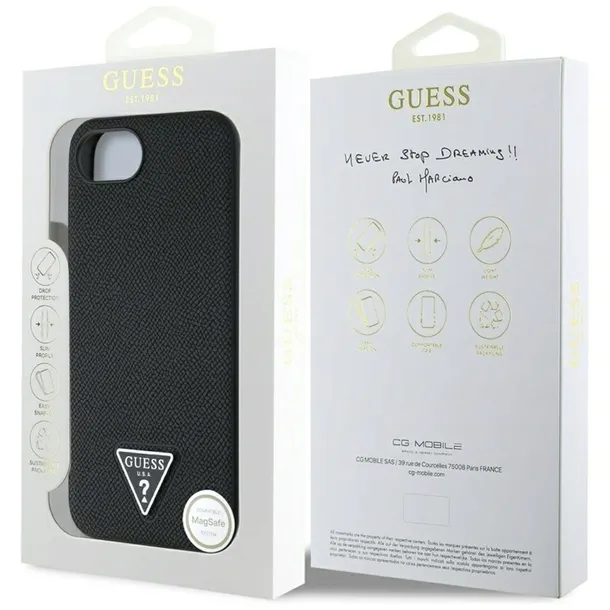 guess-grained-triangle-magsafe-etui-do-iphone-16e-czarny-certyfikat-ce