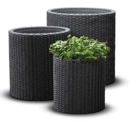 zestaw-3-donic-keter-cylinder-planter-s-m-l-grafit