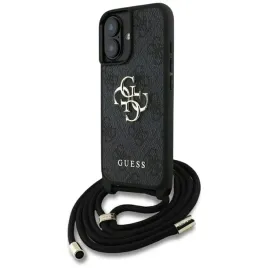 guess-4g-big-logo-cord-strap-crossbody-etui-do-iphone-16-czarny