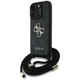 guess-4g-big-logo-cord-strap-crossbody-etui-do-iphone-16-pro-max-czarny