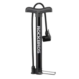 pompka-rowerowa-podlogowa-120psi-8bar-koncowki-do-pilek-materacy-czarna