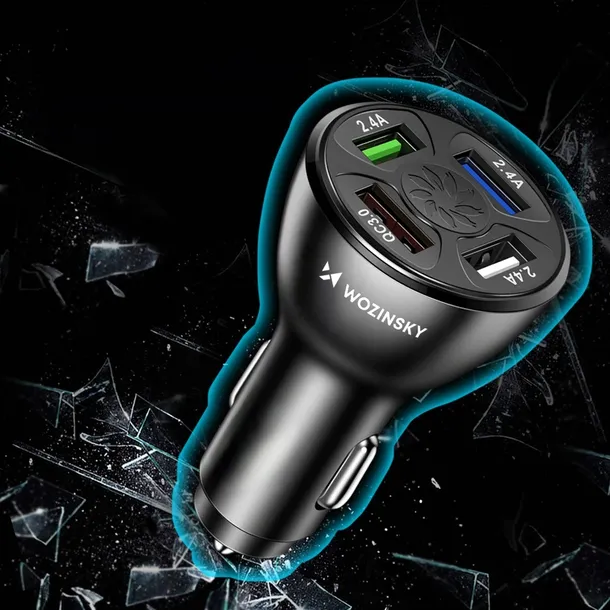 ladowarka-samochodowa-50w-4x-usb-a-qc-biala-przewod-w-zestawie-nie