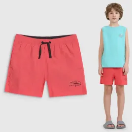 szorty-chlopiece-4f-plazowe-spodenki-kapielowki-letnie-koralowe-122-128