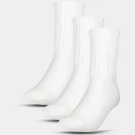 skarpety-damskie-4f-za-kostke-dlugie-bawelna-sportowe-biale-39-42