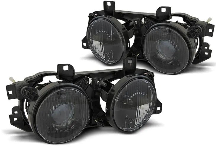 LAMPY REFLEKTORY BMW E32/E34 BLACK
