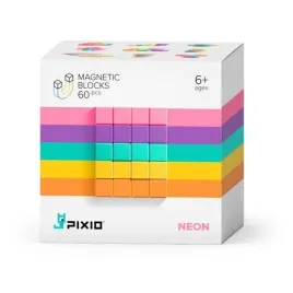 pixio-klocki-magnetyczne-neon-60