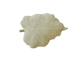 poduszka-monstera-lisc-baby-leaf-olive-lorena-canals