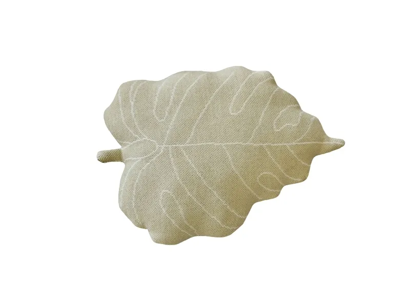 poduszka-monstera-lisc-baby-leaf-olive-lorena-canals