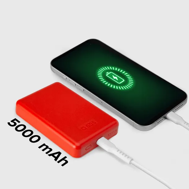 powerbank-5000-mah-magsafe-czerwony-certyfikat-ce
