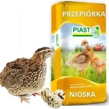 Zdjęcie produktu Karma  granulat dla przepiórek PIAST PRZEPIOÓRKA NIEŚNA opakowanie 25kg