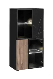 niska-witryna-do-salonu-oswietlenie-led-cannes-60-cm-marmur-dab-ryfle