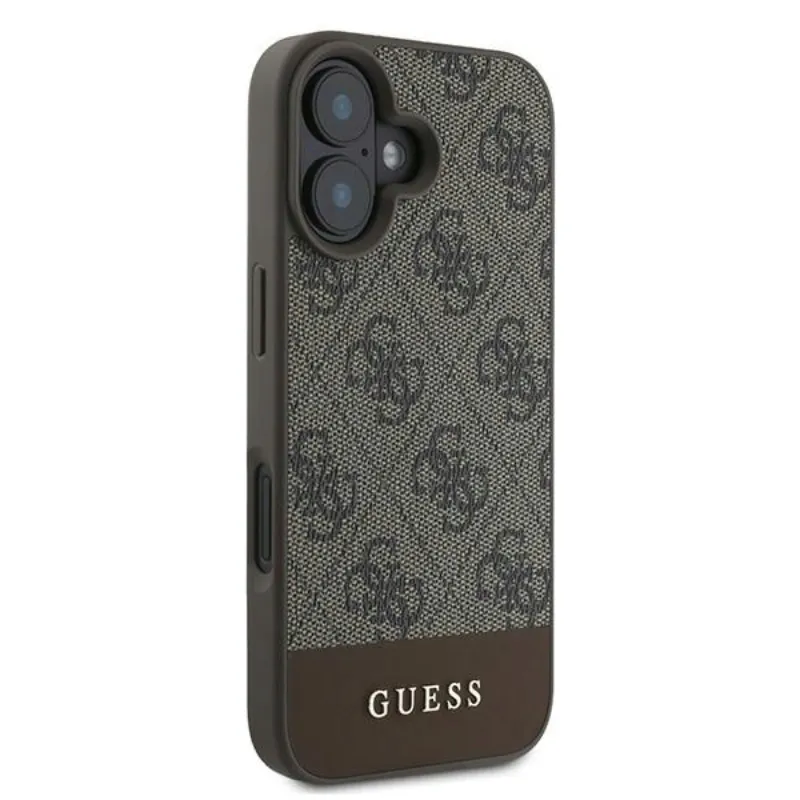 guess-4g-bottom-stripe-etui-iphone-16-plus-brazowy-przeznaczenie-apple