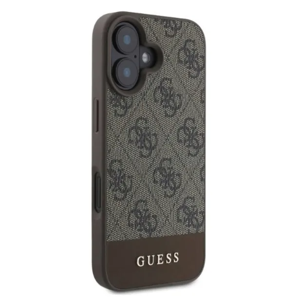 guess-4g-bottom-stripe-etui-iphone-16-brazowy-typ-plecki