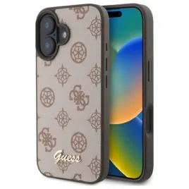 guess-peony-script-magsafe-etui-iphone-16-brazowy