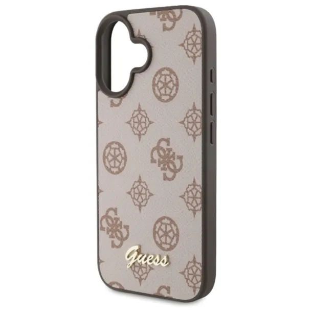 guess-peony-script-magsafe-etui-iphone-16-brazowy-funkcje-pochlanianie-wstrzasow