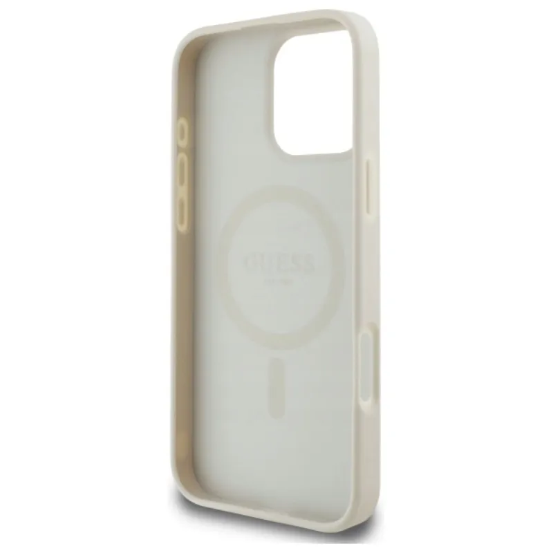 guess-grained-ring-magsafe-etui-iphone-16-pro-max-bezowy