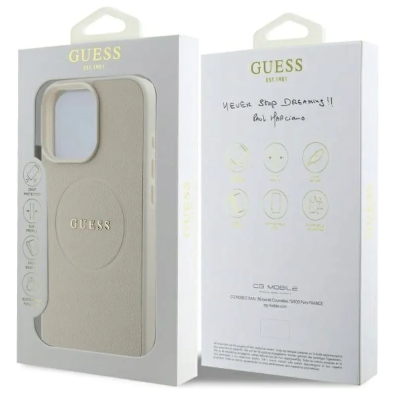 guess-grained-ring-magsafe-etui-iphone-16-pro-max-bezowy-przeznaczenie-apple