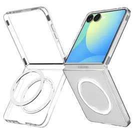 spigen-airskin-mag-magsafe-etui-do-samsung-galaxy-z-flip-7-clear-white
